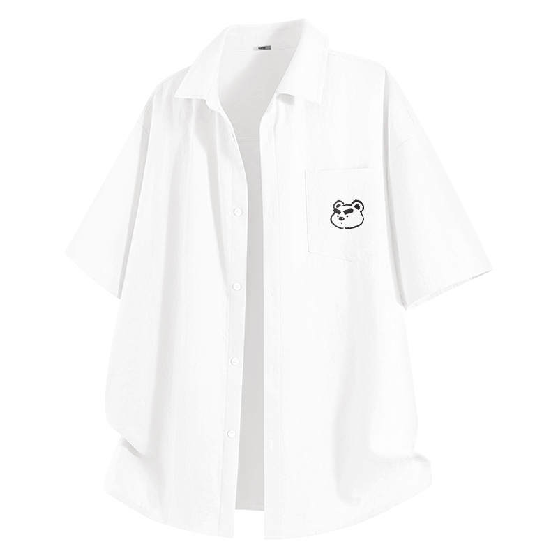 MINISO MINISO Shirts Unisex Lapel Moderate Shirt