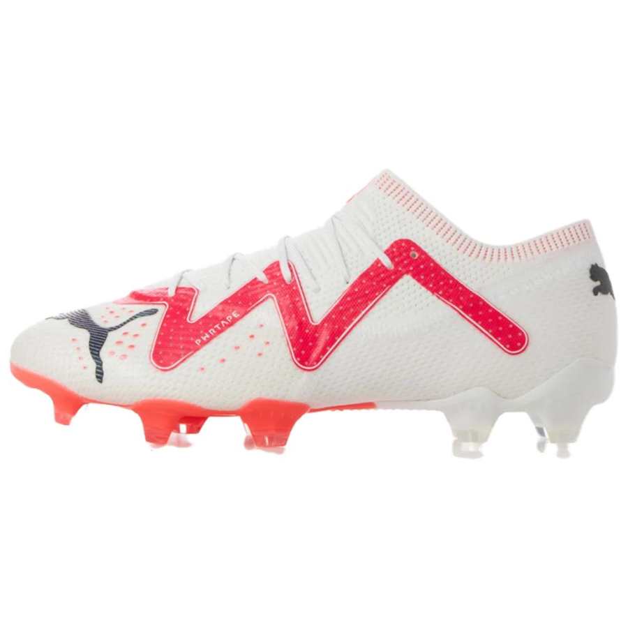 PUMA Future Ultimate Soccer Shoes Unisex White Red