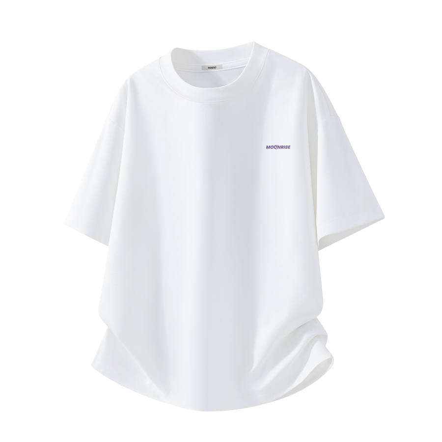 MINISO T Shirts Unisex Crew Neck Moderate Straight Fit