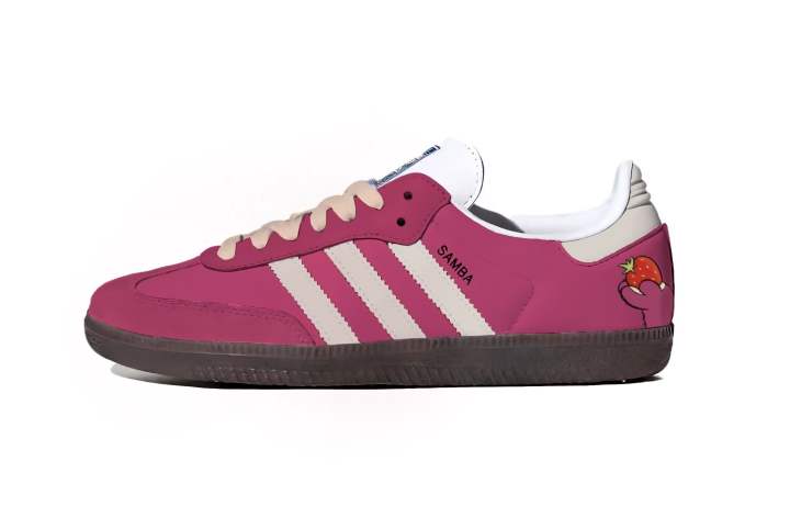 Adidas Adidas Samba OG Little Strawberry Low top German Army Trainers Unisex Rose Red