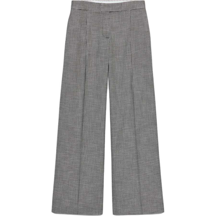 ZARA Casual Pants Women's Black/Nude Moderate Wide Leg Pants