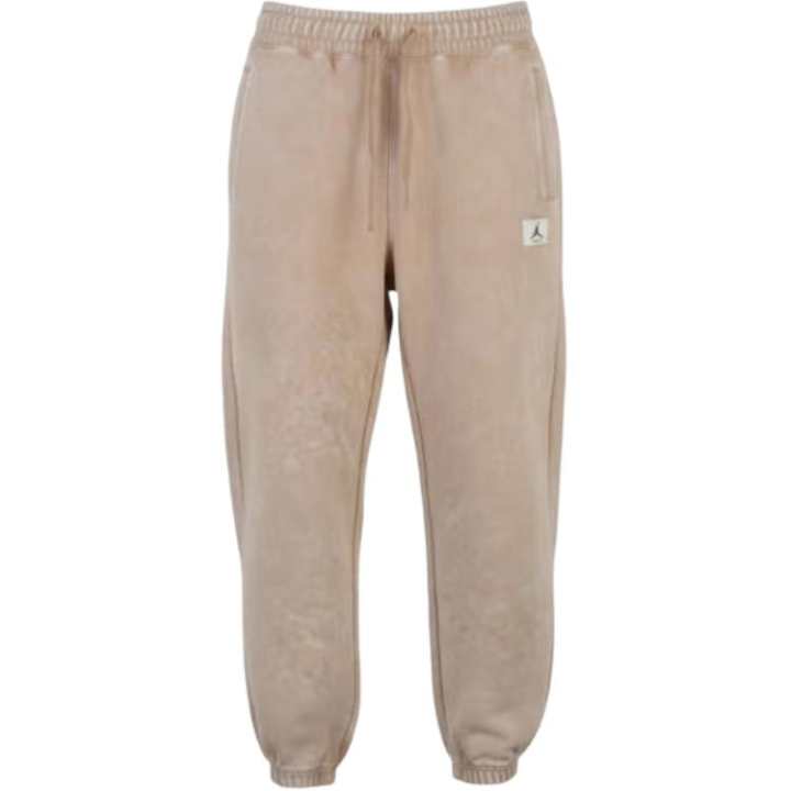 Nike Nike Knitted Sweatpants Men's Beige Moderate Cuffed Pants