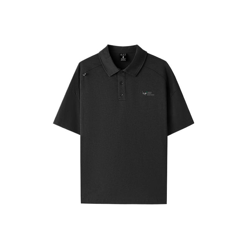 Skechers Polo Shirt Unisex Carbon Black