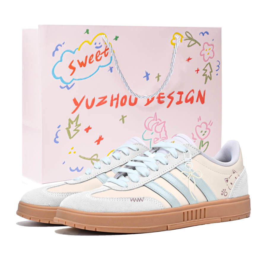 Adidas Adidas Gradas Maris Sal Milk Cat Skateboard Shoes Women's Ecru