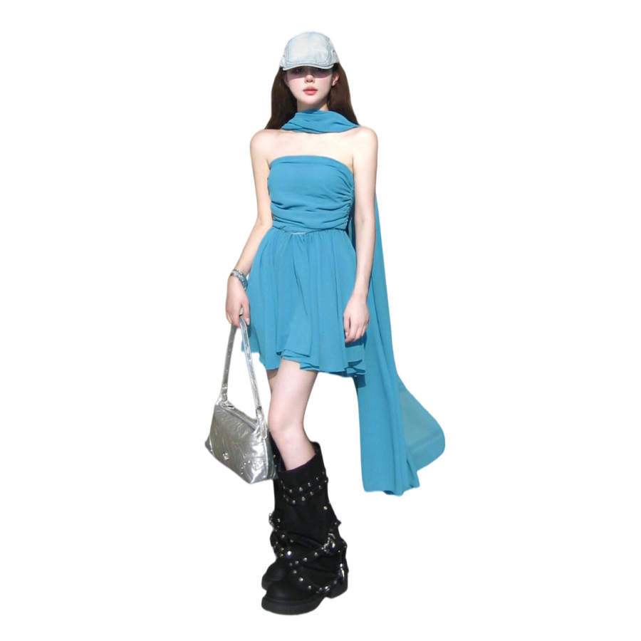 TUSHIFEI Sleeveless Dress Women's