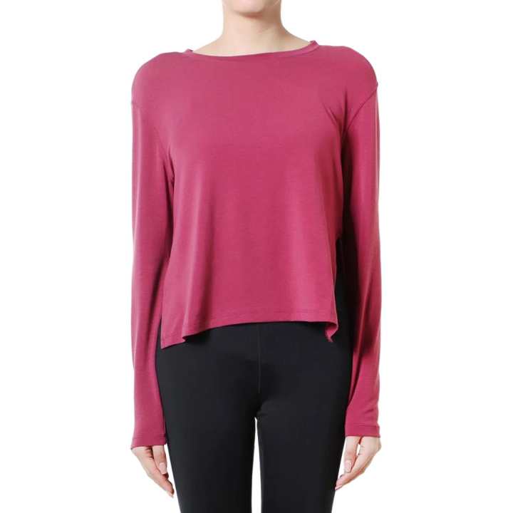 Nike Nike Dri Fit T Shirts Women's Purple Crew Neck