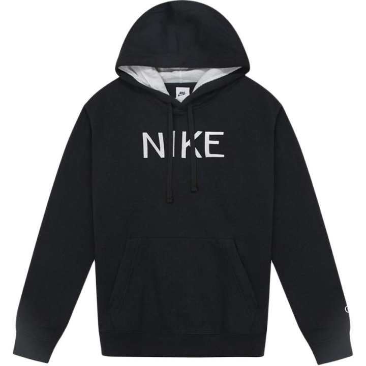 Nike Nike Sweatshirts Men's Black Hooded Moderate