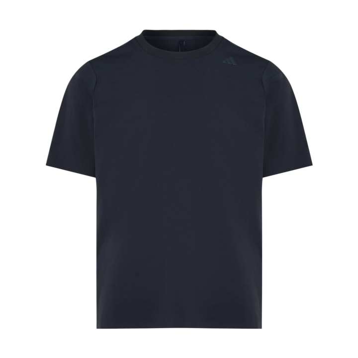 Adidas Adidas T Shirts Men's Night Sky Gray Crew Neck Moderate
