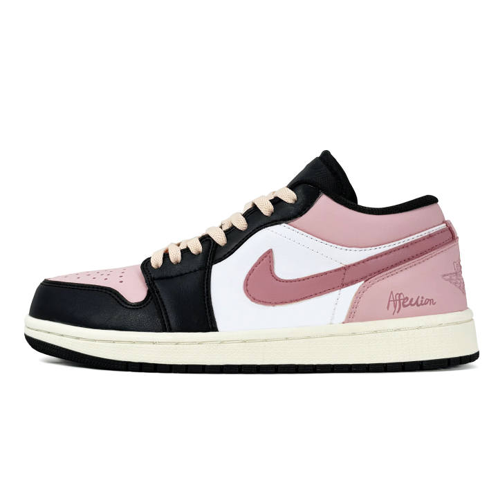 Jordan Jordan Air Jordan 1 Ambiguous Signal Coverage Slip Resistant Abrasion Resistant Low top Skateboard Shoes Women's