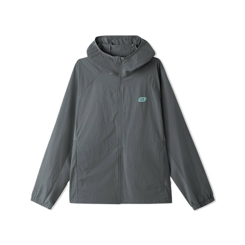 Skechers Jackets Men's Smoky Gray 013P Hooded Moderate Other
