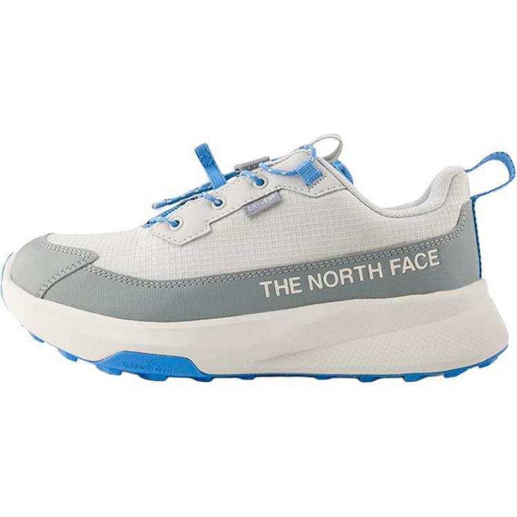 THE NORTH FACE FASTPACK Synthetic Leather, Textile Abrasion Resistant Waterproof Kids' Outdoor Shoes Gray Blue Kids'