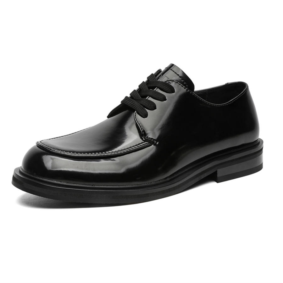 Lanza Dress Shoes Men's Low Top Black/Brown