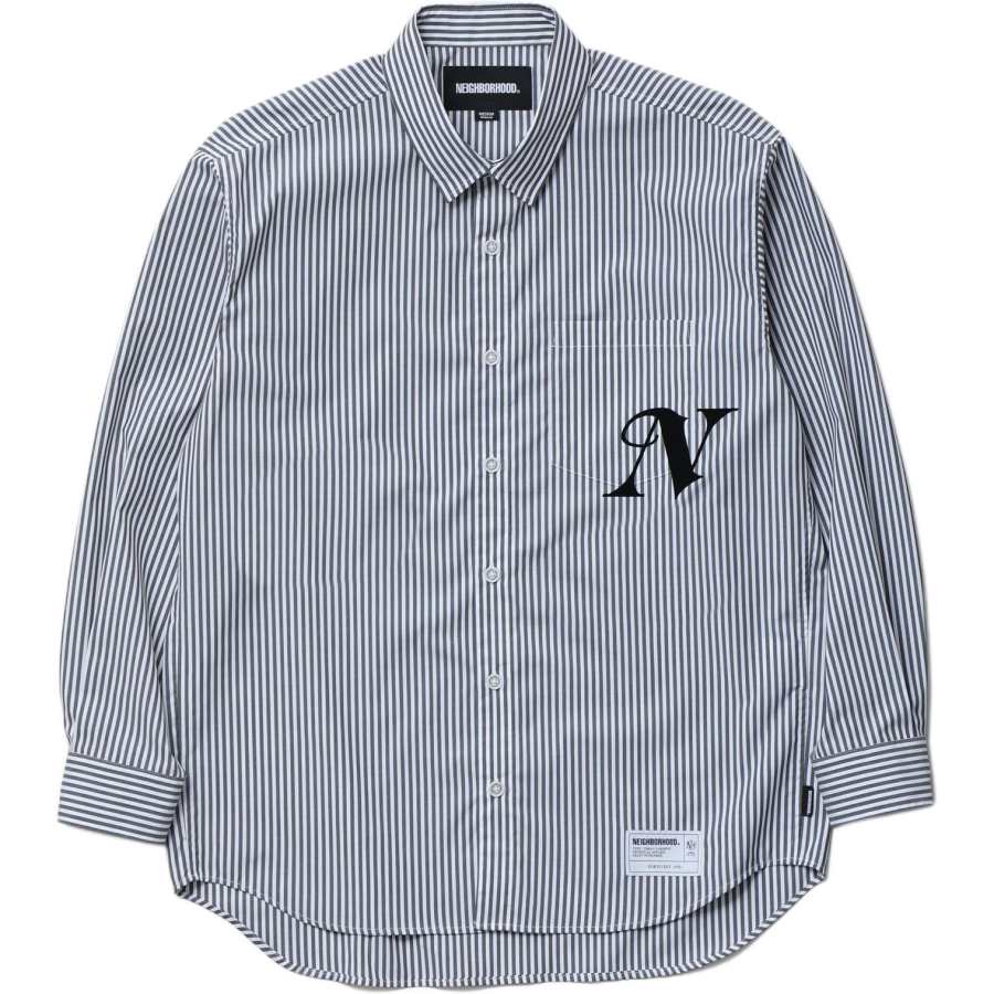 NEIGHBORHOOD Shirts Unisex Lapel Moderate
