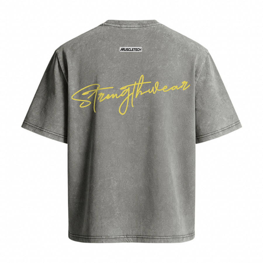 MUSCLETECH T Shirts Unisex Crew Neck Thin Straight Fit