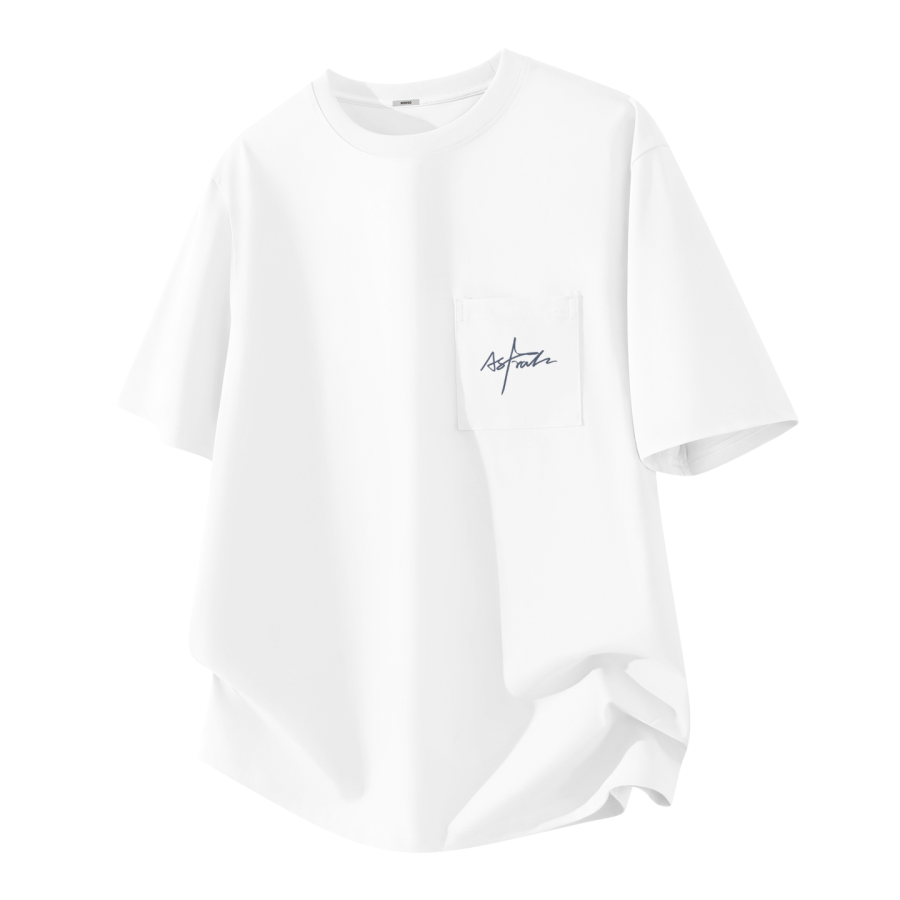 MINISO T Shirts Unisex Crew Neck Moderate Straight Fit