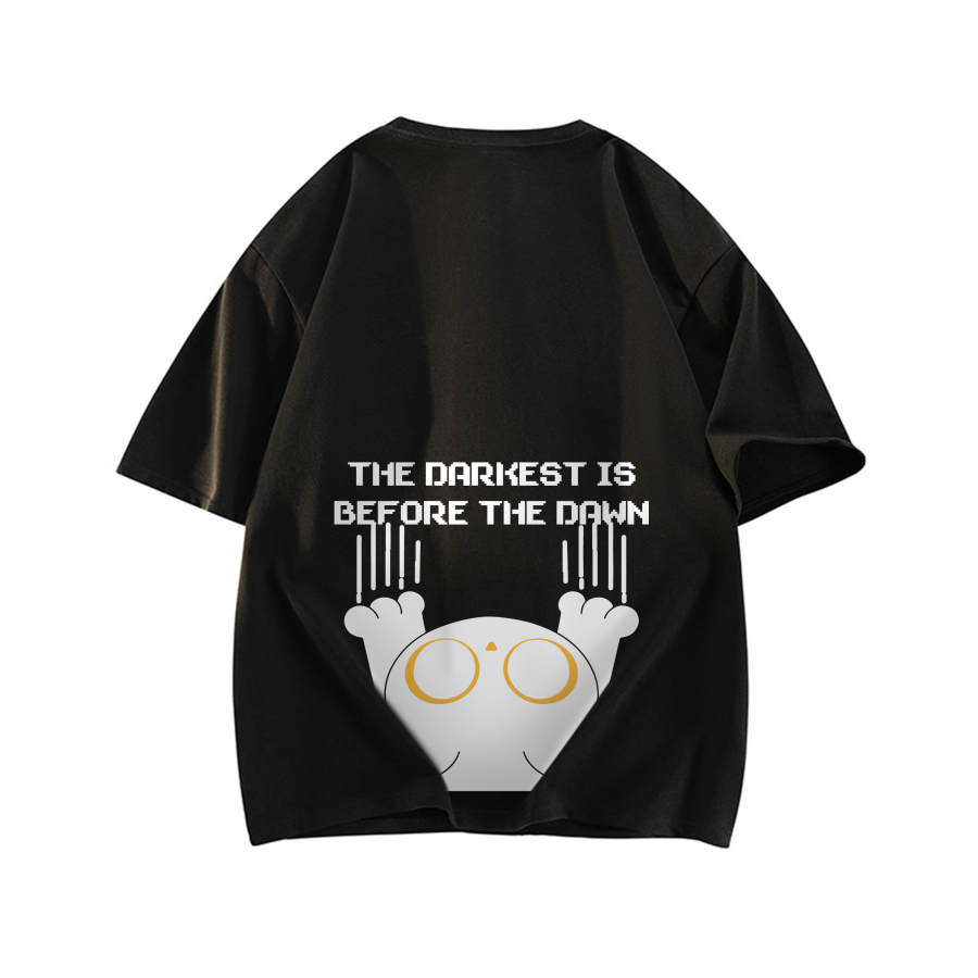 DEERWAY T Shirts Unisex Crew Neck Moderate Straight Fit