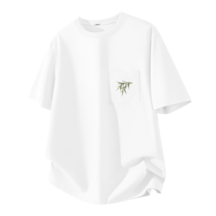 MINISO T Shirts Unisex Crew Neck Moderate Straight Fit