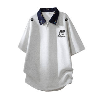 PAL ONGACO T Shirts Unisex Polo Collar Moderate Heavyweight