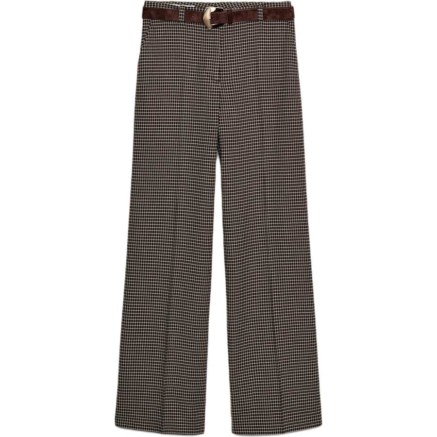 ZARA Casual Pants Women's Brown/Nude Moderate Straight Fit Pants