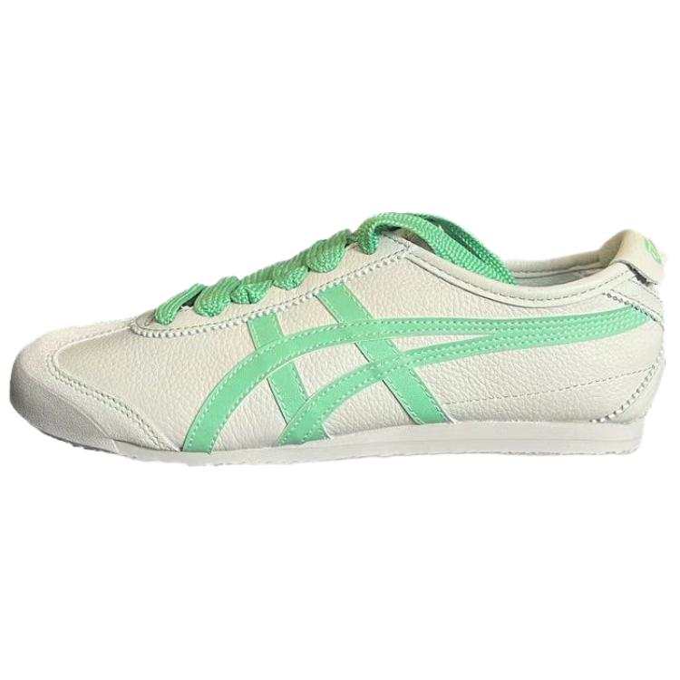 Onitsuka Tiger Mexico 66 Cow Leather Slip Resistant, Abrasion Resistant, Breathable Low top Casual Shoes Unisex