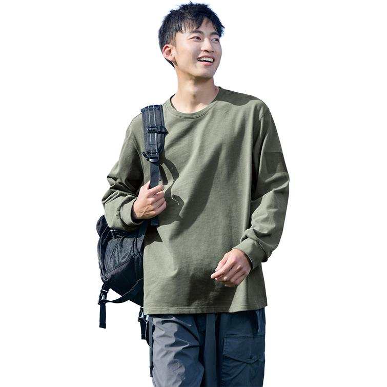 Tonlion T Shirts Men's Crew Neck Moderate Straight Fit