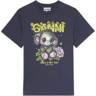 Ganni graphic T-shirt
