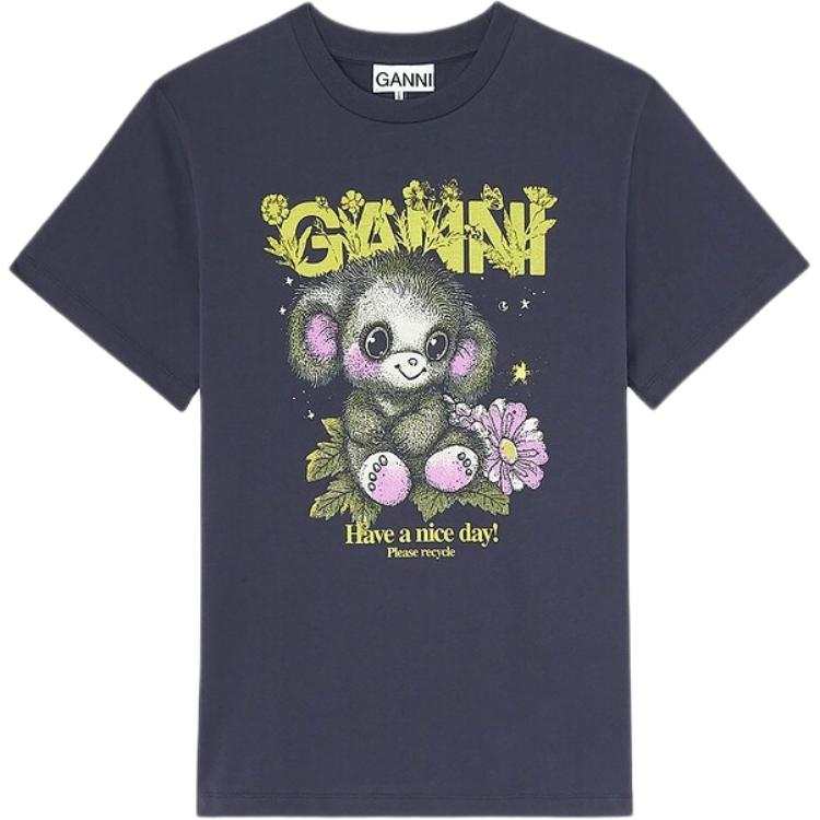 Ganni graphic T-shirt