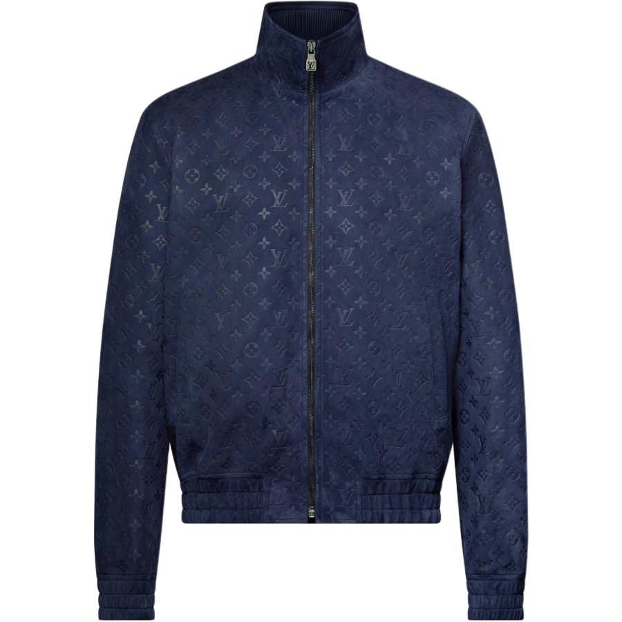 LOUIS VUITTON LOUIS VUITTON Monogram SS26 Leather Jacket Standard Men's