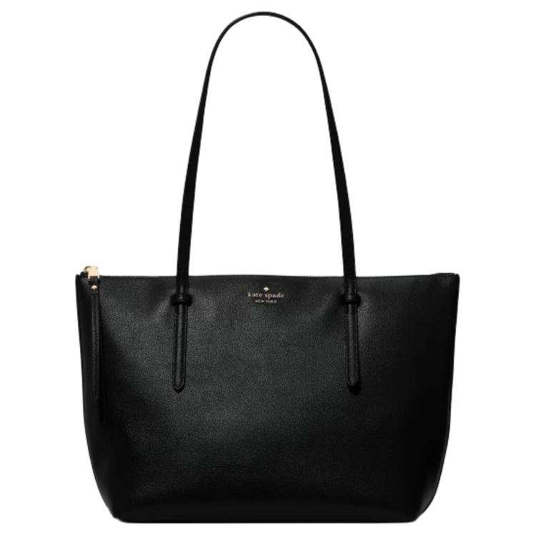 Kate Spade Cow Split Leather Tote Bag, Shoulder Bag Women's Black