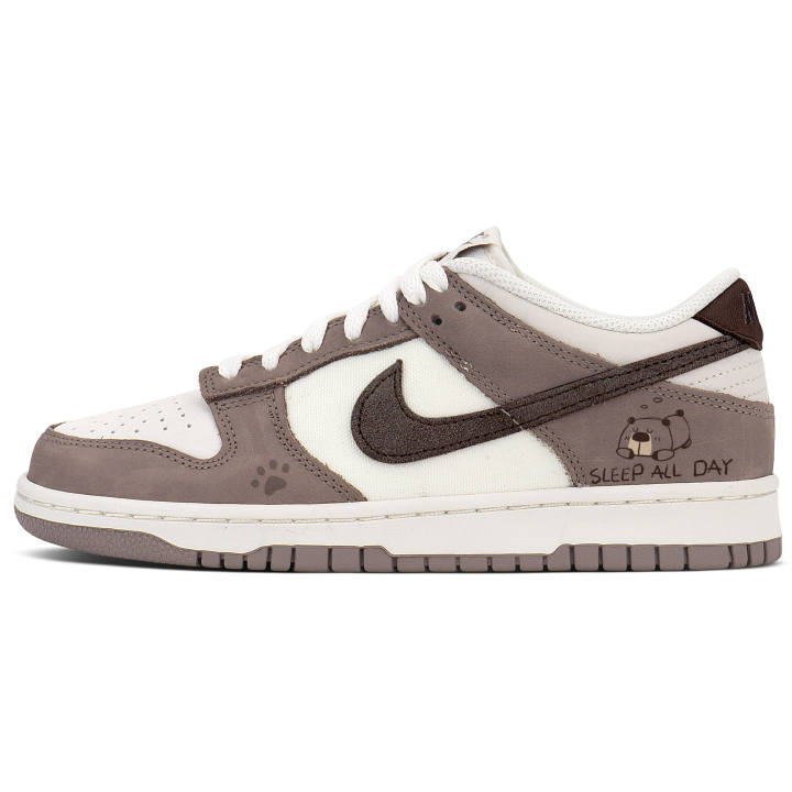Nike Nike Dunk Low top Skateboard Shoes Unisex Brown