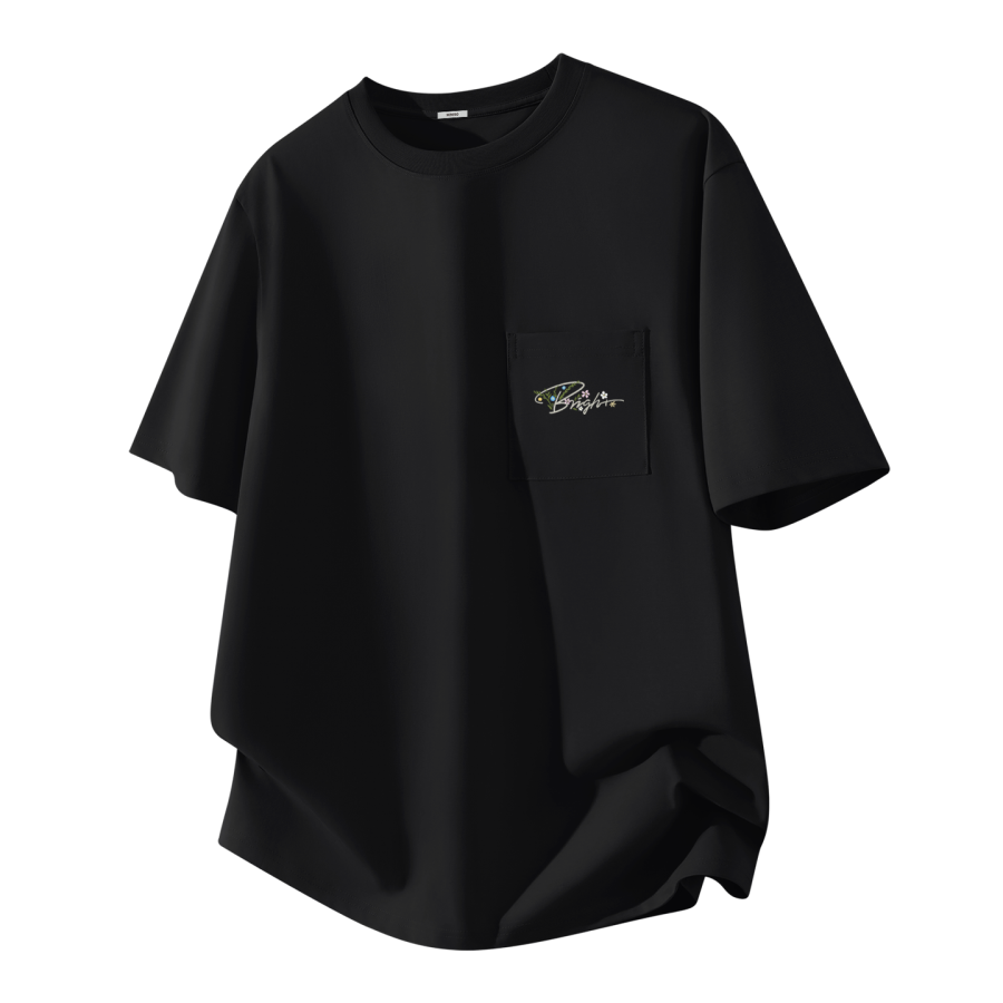 MINISO T Shirts Unisex Crew Neck Moderate Straight Fit
