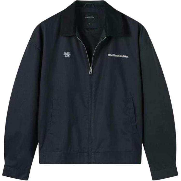 Tonlion Jackets Men's Navy Blue Lapel Moderate Other