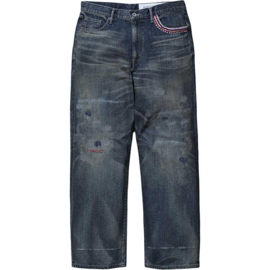 NEIGHBORHOOD Jeans Unisex Moderate Straight Fit Pants