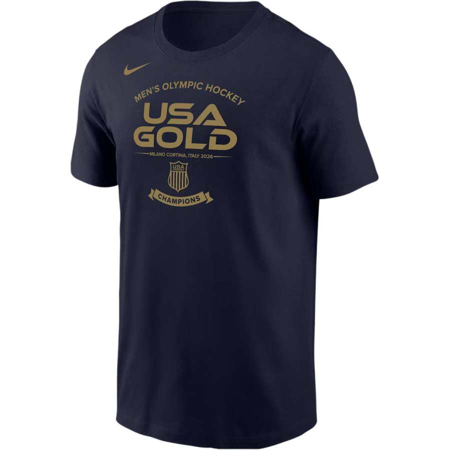 Nike Nike Usa Olympic Team 2026 "Gold Medal" Roster Men's Cotton T-Shirt
