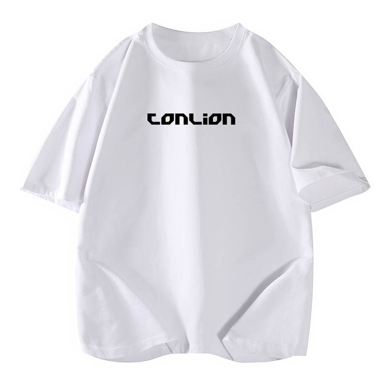 Tonlion T Shirts Unisex Crew Neck Moderate Straight Fit