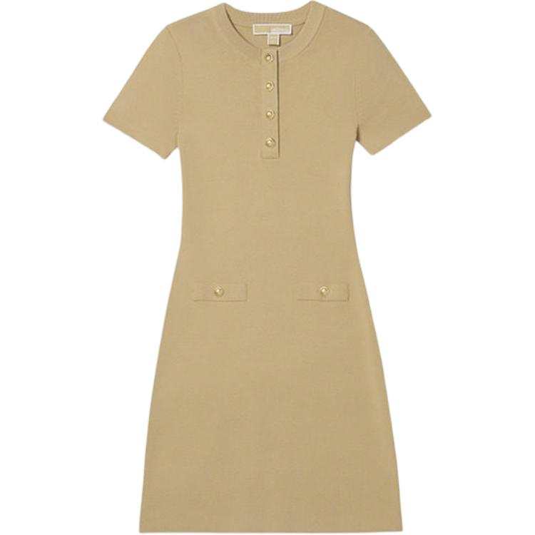 MICHAEL KORS SS26 Short Sleeved Dress Women's
