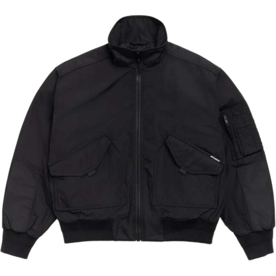 Stussy SS26 MOCK NECK FLIGHT BOMBER Puffer Jacket Unisex