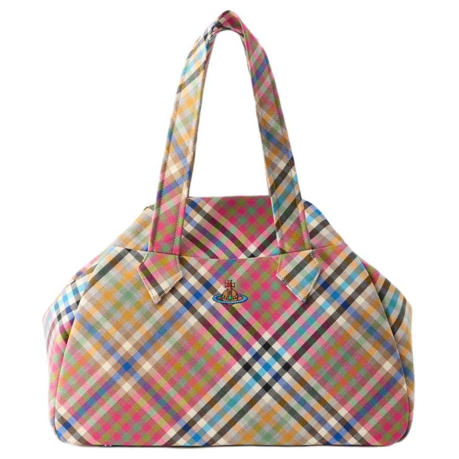 Vivienne Westwood Archive Wool Handbag Large Women's Multicolor