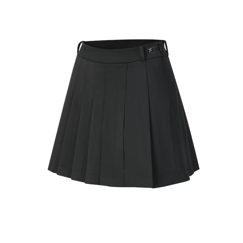FILA Golf Casual Short Skirts Women's Pitch Black