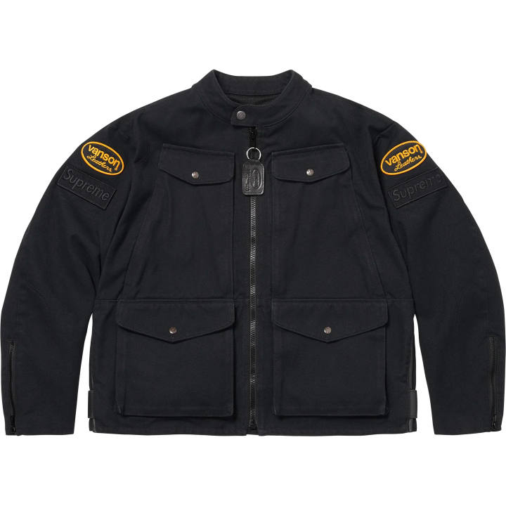 Supreme Supreme x Vanson Leathers X Cordura SS26 Jacket Unisex