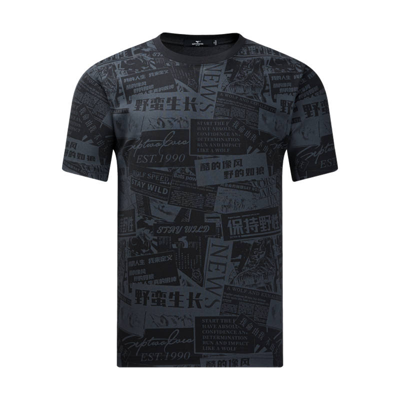 SEPTWOLVES SEPTWOLVES T Shirts Men's Crew Neck