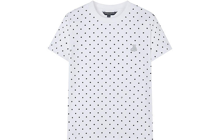 Teenie Weenie T Shirts Women's Crew Neck Moderate Straight Fit