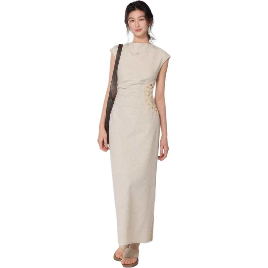 VENICEW Sleeveless Dress Women's