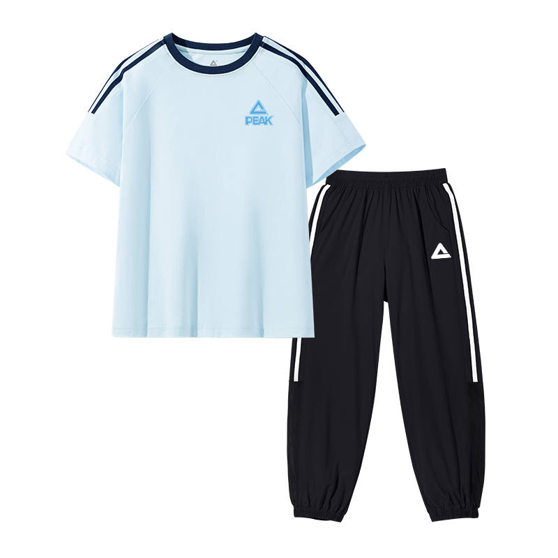 PEAK Kids Casual Sportswear Crew Neck Thin