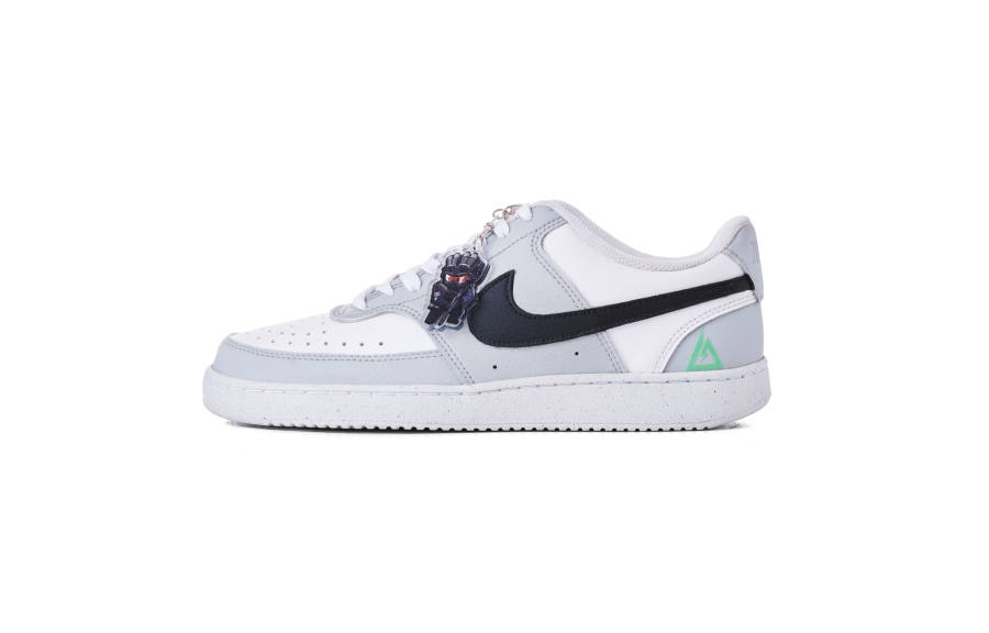 Nike Nike Court Vision 1 Low top Skateboard Shoes Men's Gray White