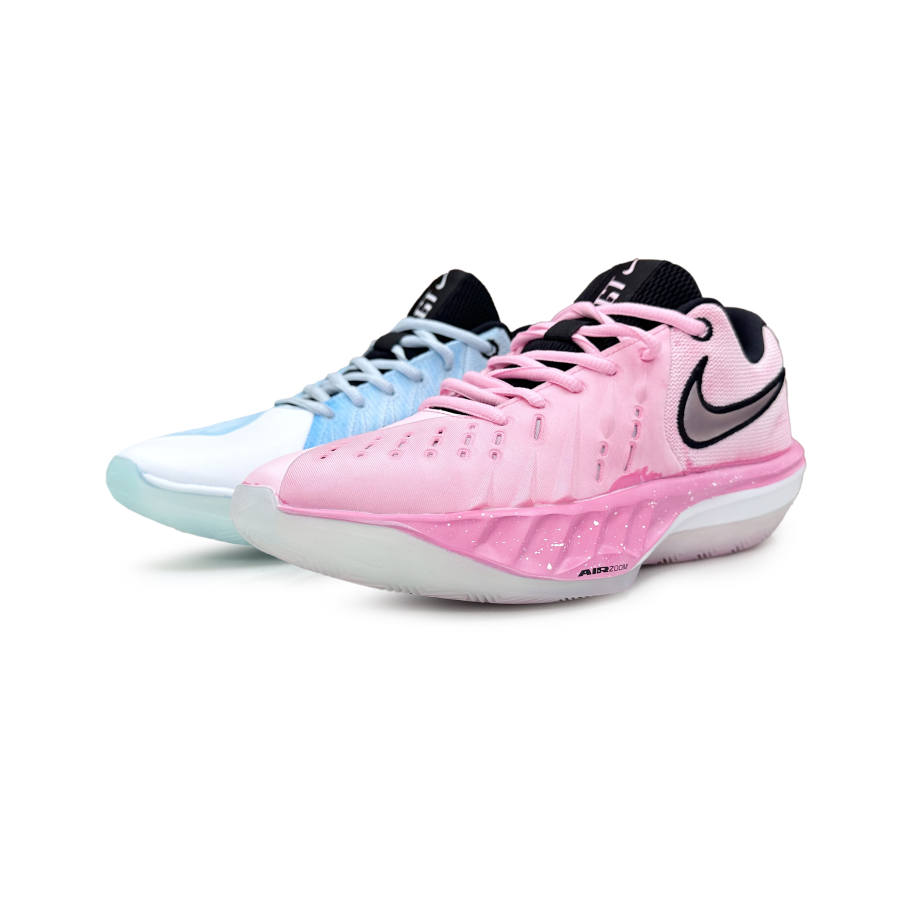 Nike Nike Air Zoom G.T. Cut Academy 2 Pink Mist Island Cushioning Slip Resistant Low top Basketball Shoes Unisex Pink Blue
