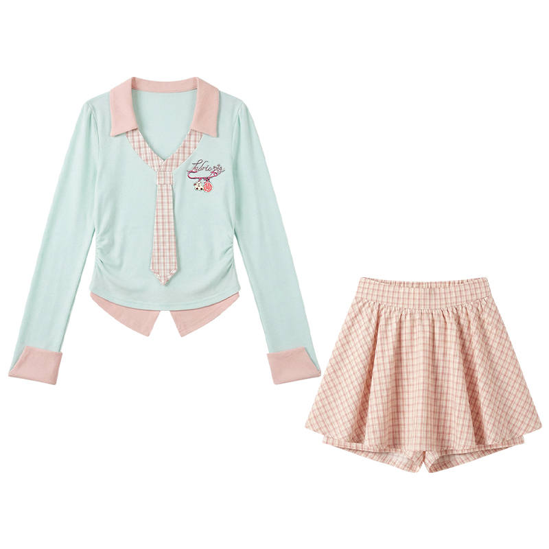 Fabric Pig Women's Skirt Set Women's
