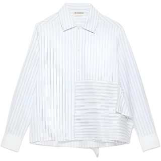 Jw Anderson striped panel shirt