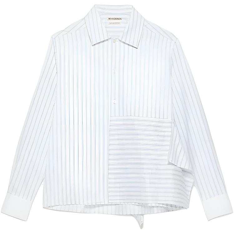 Jw Anderson striped panel shirt