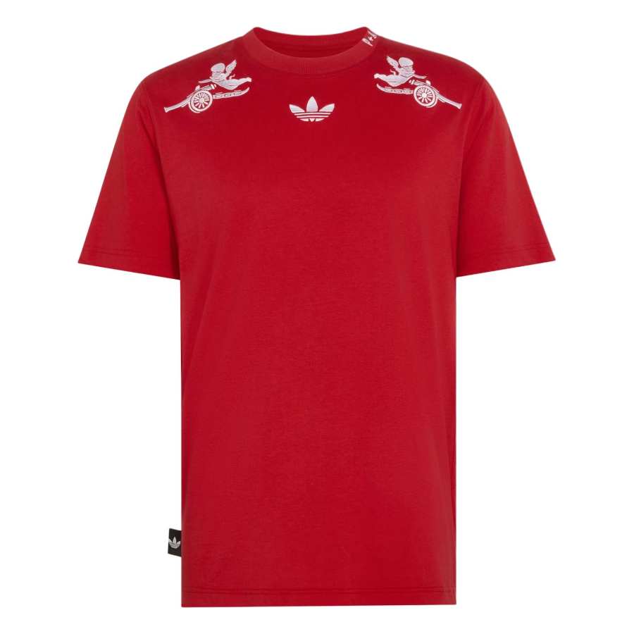 Adidas Originals x PLACES+FACES X Arsenal T Shirt Men's Lustrous Scarlet
